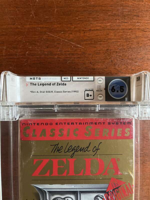 Legend of Zelda Video Game, Nintendo NES, 1987 - Image 2