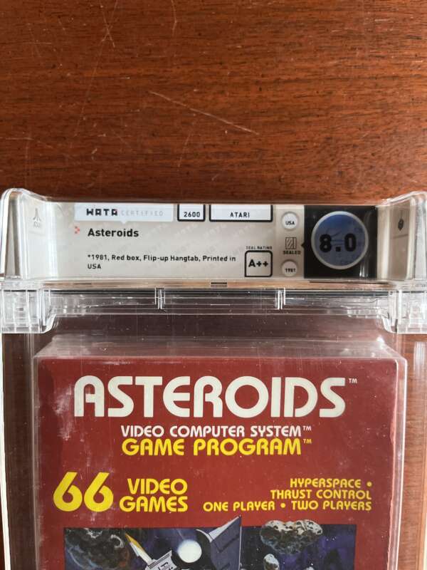 Asteroids Video Game, Atari 2600, 1981 - Image 2