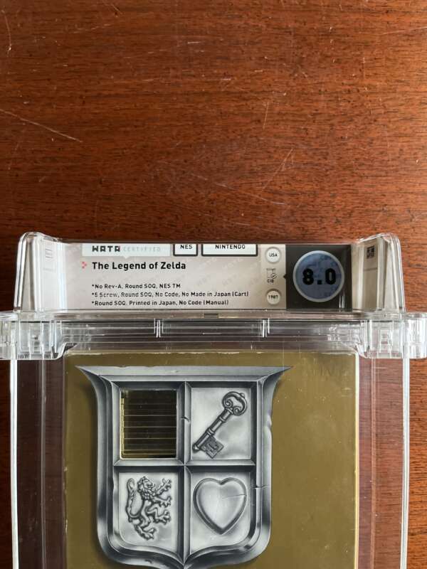 Legend of Zelda Video Game, Nintendo NES, 1987 - Image 2