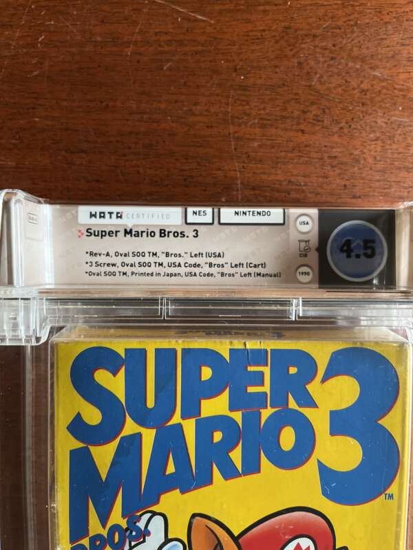 Super Mario Bros. 3 Video Game, Nintendo NES, 1990 - Image 2
