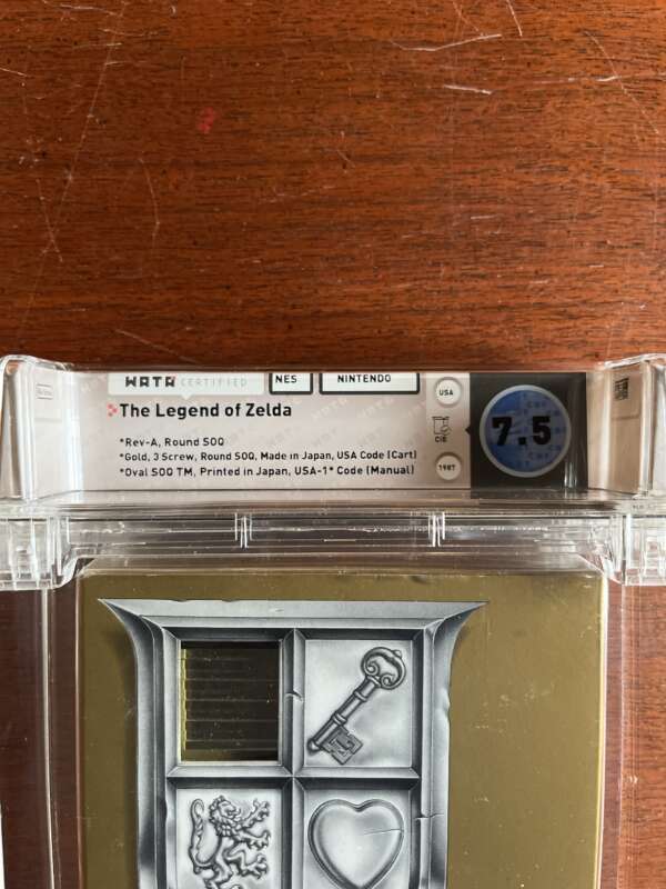 Legend of Zelda Video Game, Nintendo NES, 1987 - Image 2