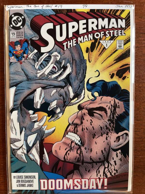 Superman: The Man of Steel #19